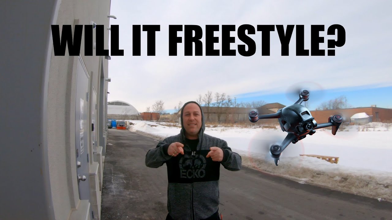 New DJI FPV Drone -- Will it FREESTYLE?