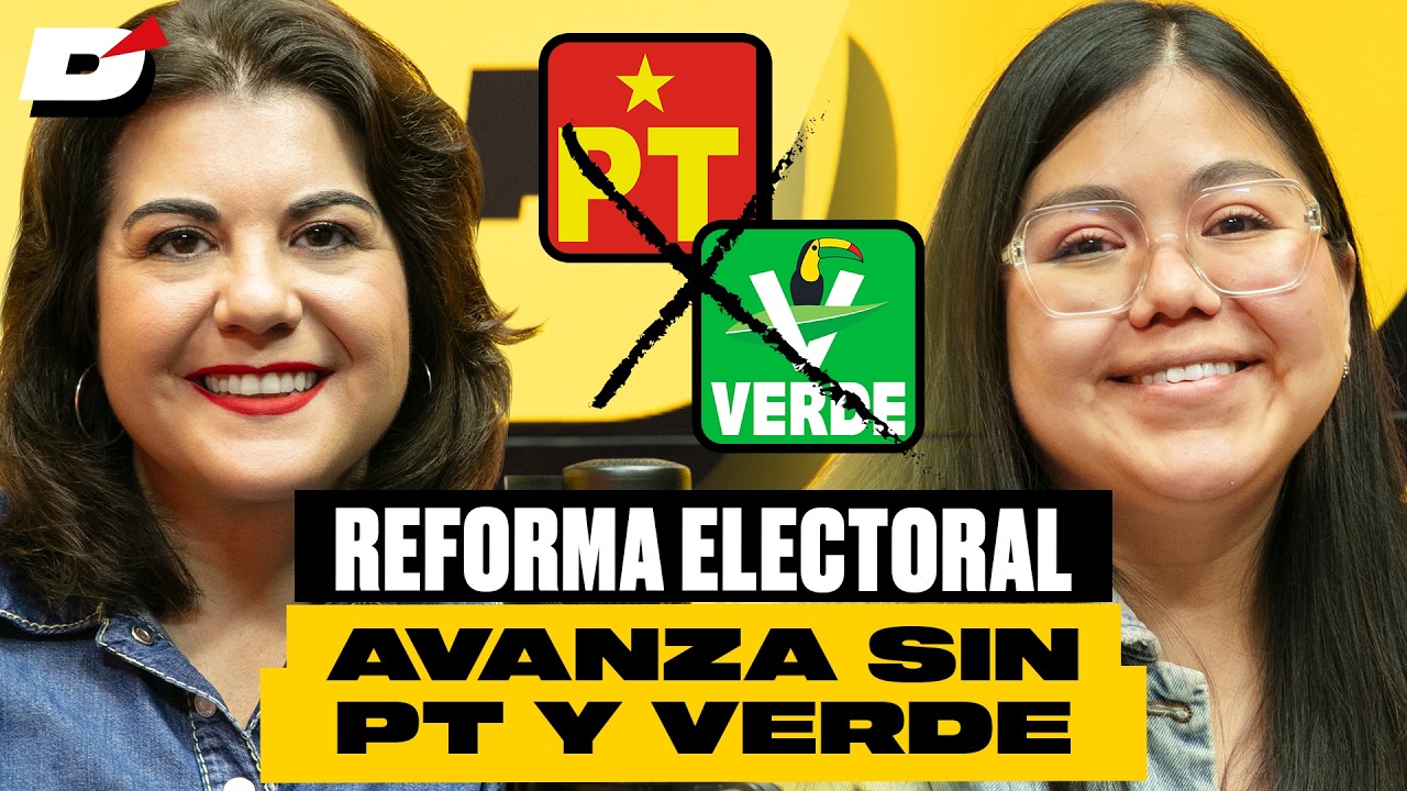 Reforma electoral avanza sin PT y Verde