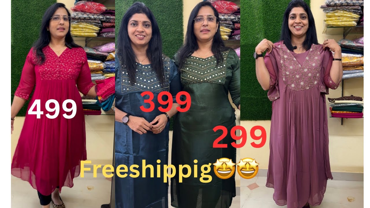 ❗️വെറും 399, 499 റേറ്റിൽ partywears 💕അതും ഫ്രീഷിപ്പിങ്ങിൽ 🤩🤩