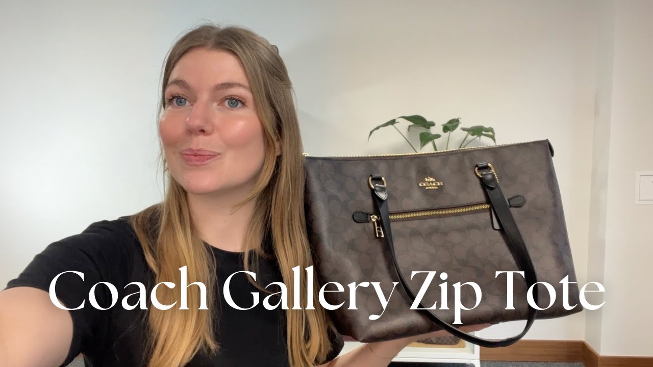 Coach Gallery Zip Tote Review