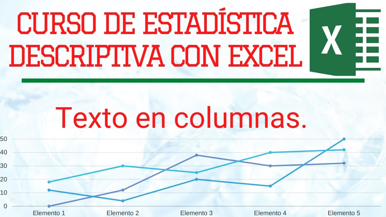 Texto en columnas en EXCEL.