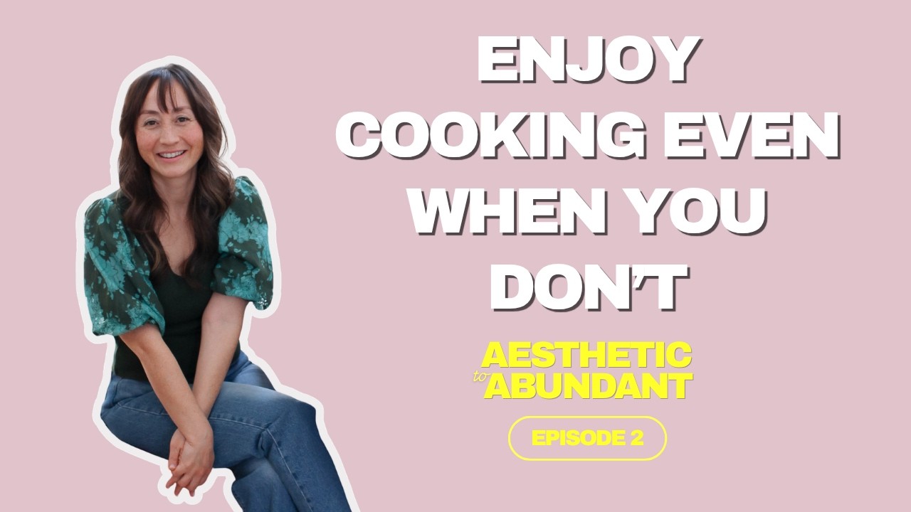 How to Enjoy Cooking Even when you don't.