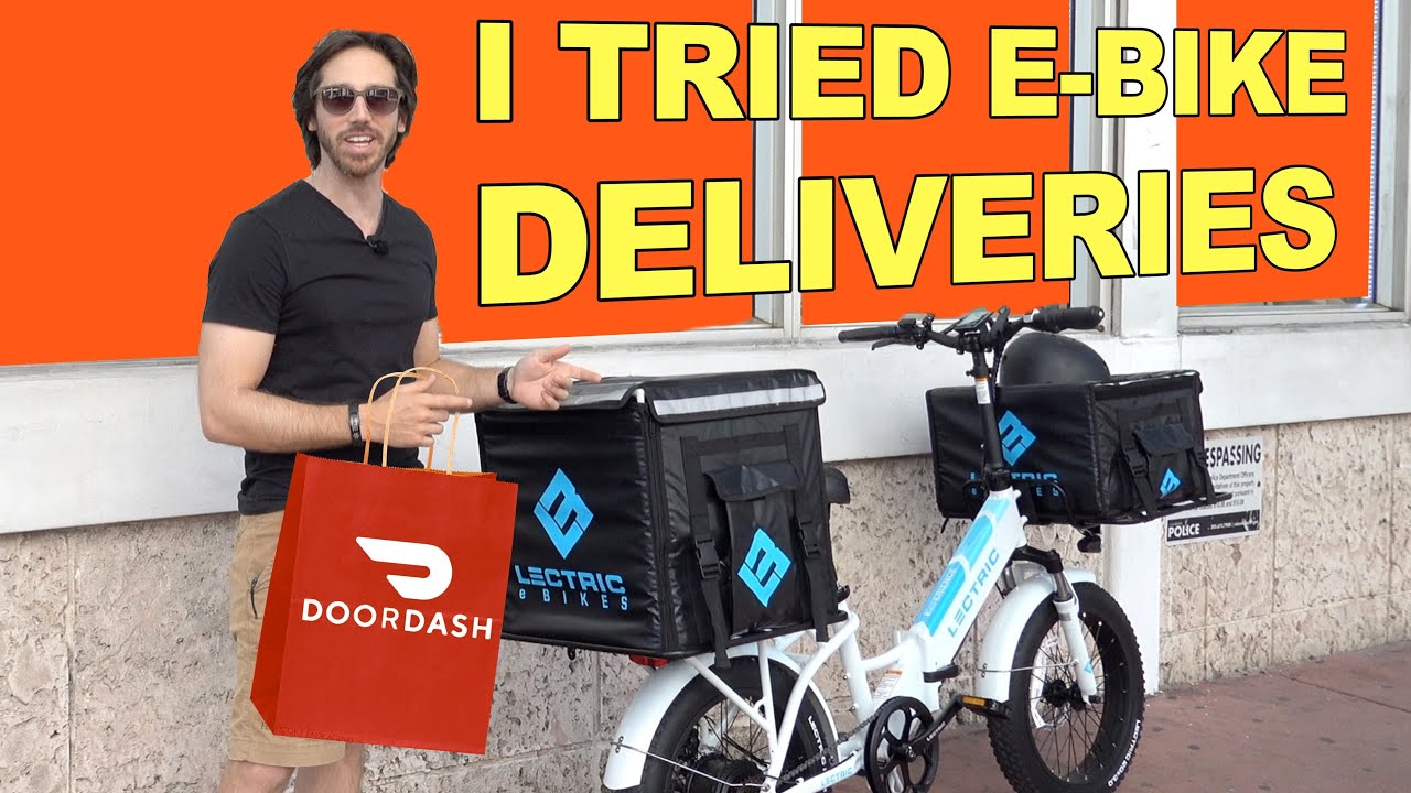 I went undercover as an electric bike food delivery worker!