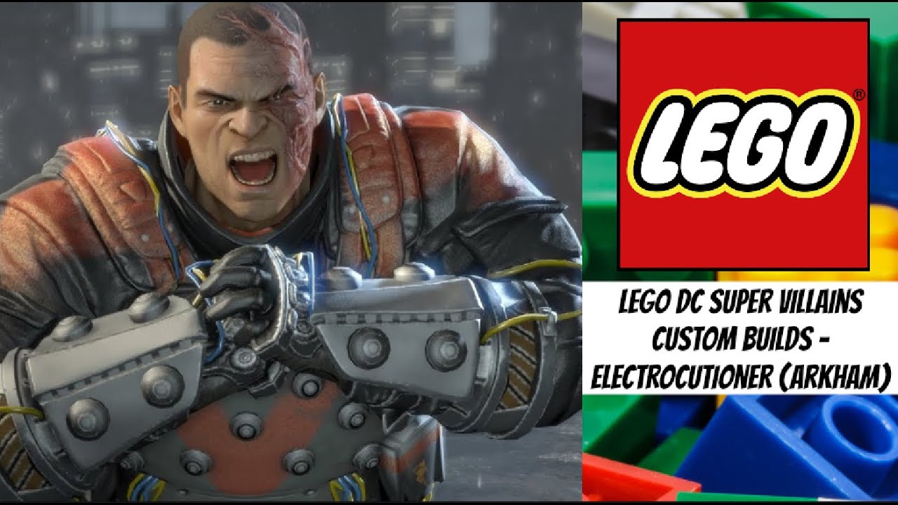 LEGO DC Super Villains Custom Builds - Electrocutioner (Arkham)