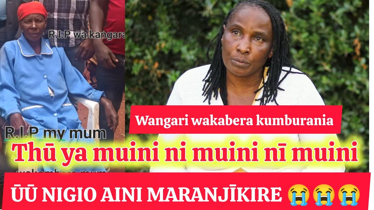 Wangari wakabera Guita maithori agitatiria uria aini maramwikire 😭😭