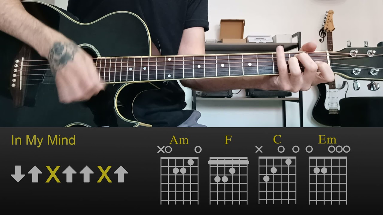 Alok & John Legend - In My Mind | Easy Guitar Lesson Tutorial with Chords/Tabs and Rhythm