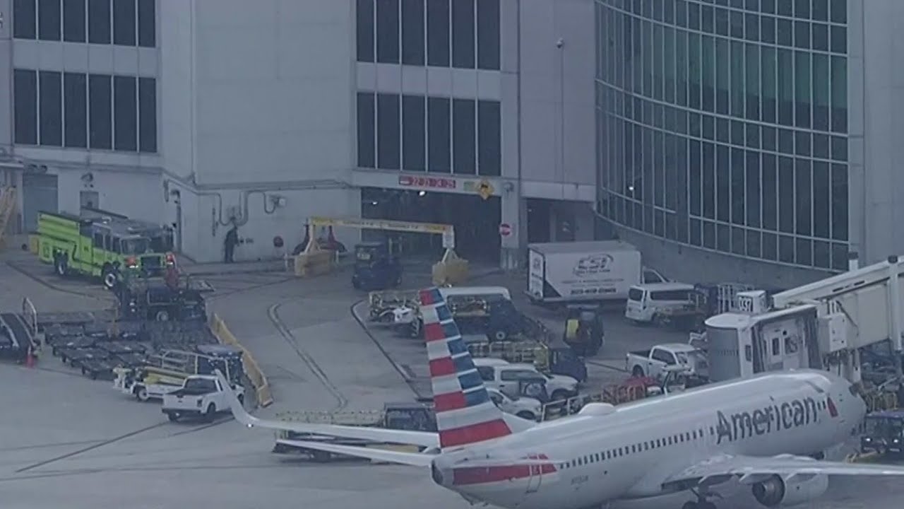 Car fire and gas scare spark emergencies at Miami International Airport