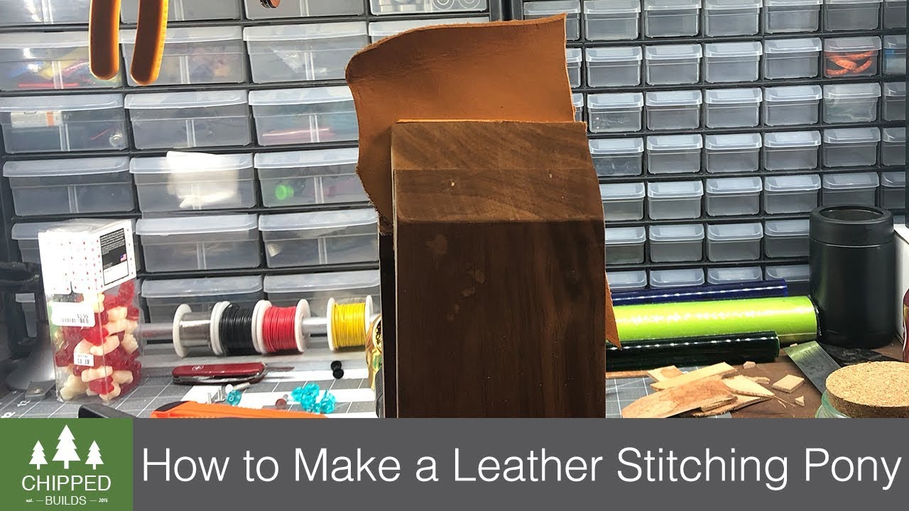Leather Stitching Pony || How To