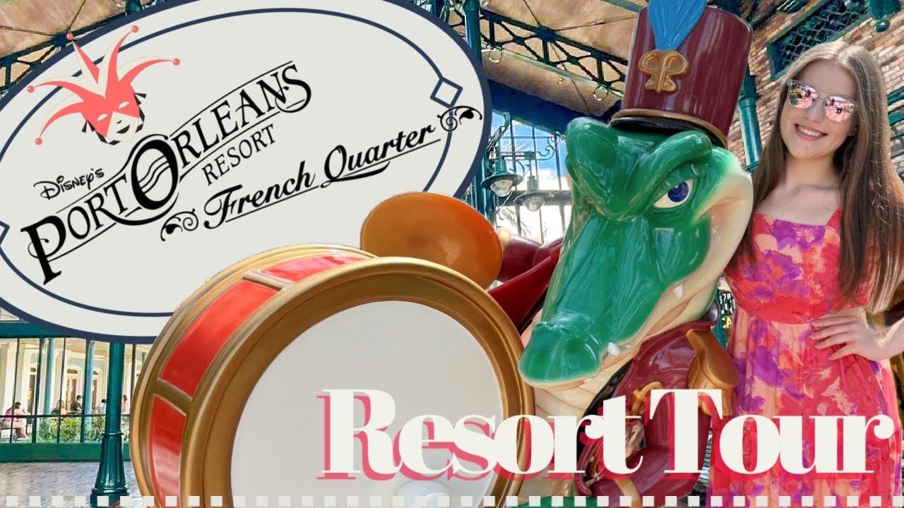 Тур по Французскому кварталу курорта Disney Port Orleans | Микки Бенье, отремонтированные номера ...