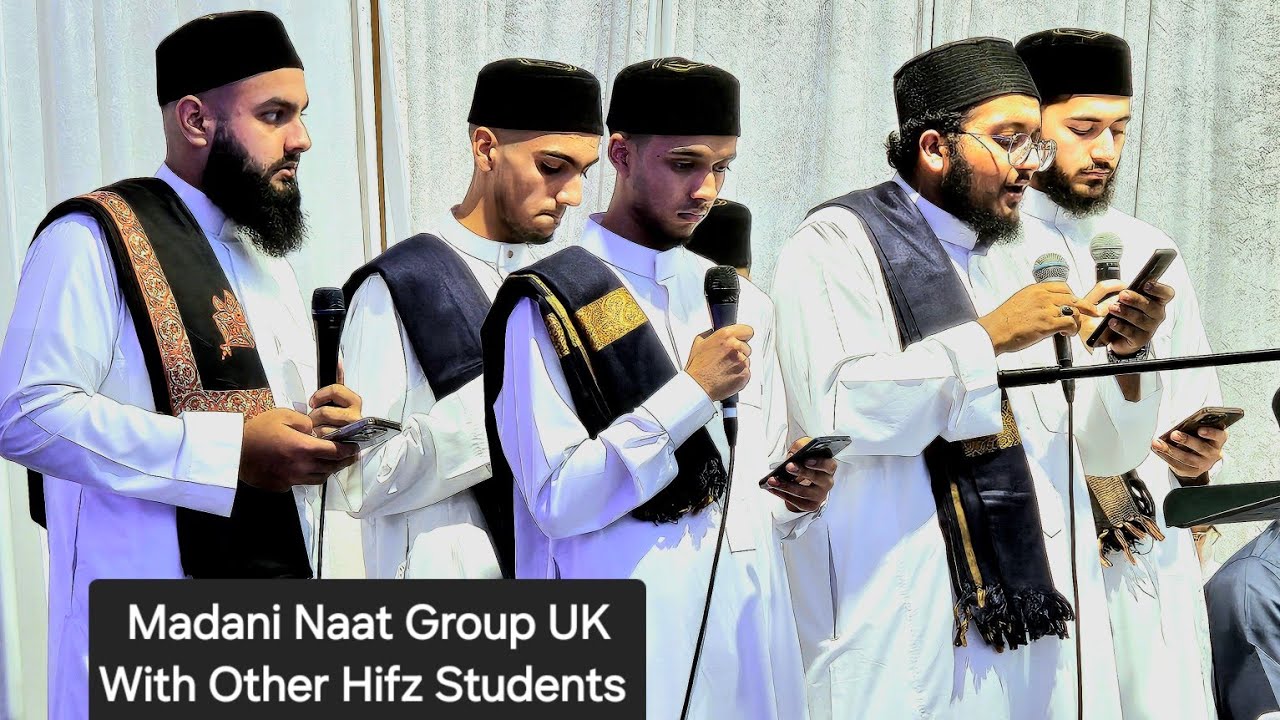 Milaad | Madani Naat Group | Hifz Graduation | MA Mission Preston
