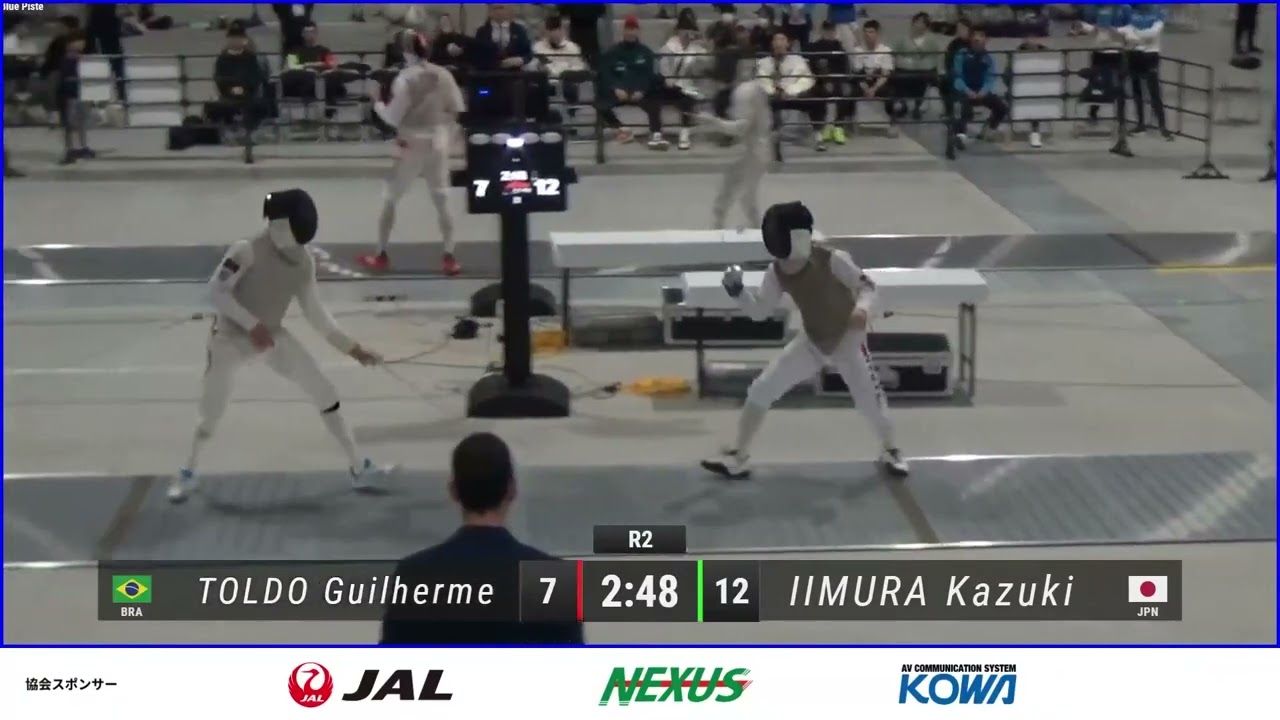 Tokoname World Cup 2023 SMF - L64 - Guilherme Toldo BRA v Iimura Kazuki JPN