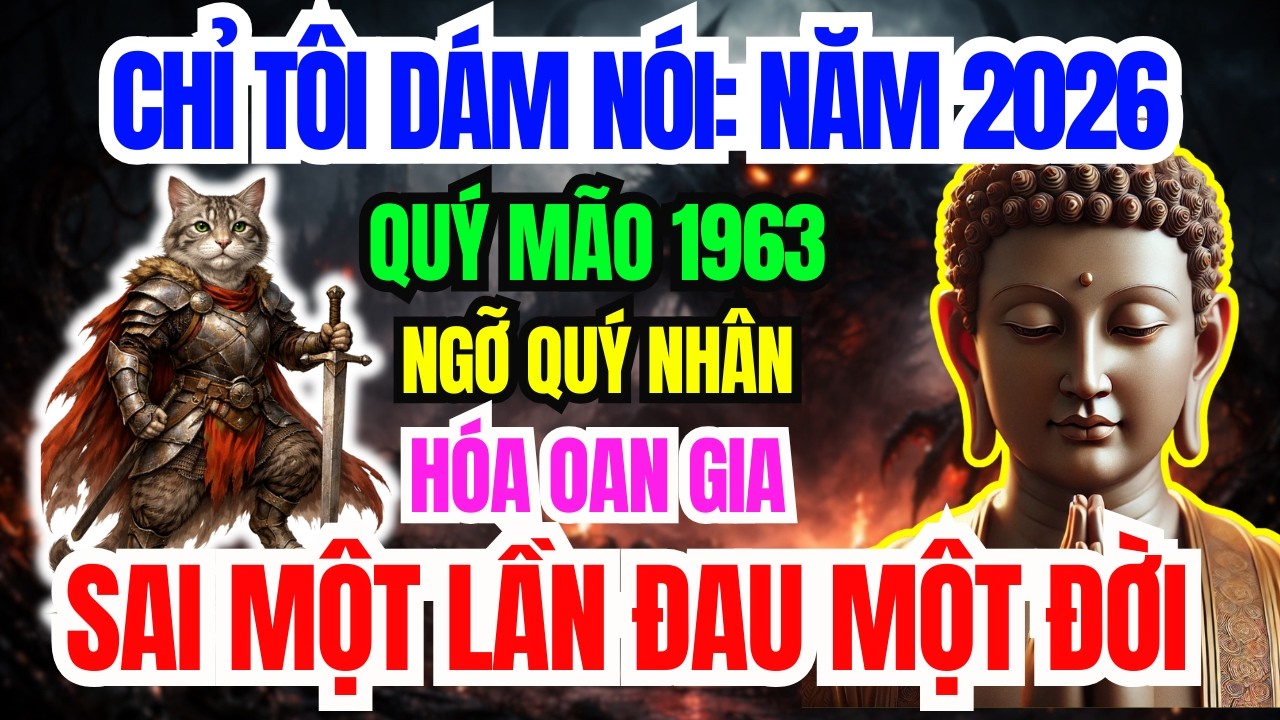 Chấn Động Năm 2026: Quý Mão 1963 Ngỡ Quý Nhân Hóa Oan Nghiệp Sai Một Bước Trả Giá Cả Đời