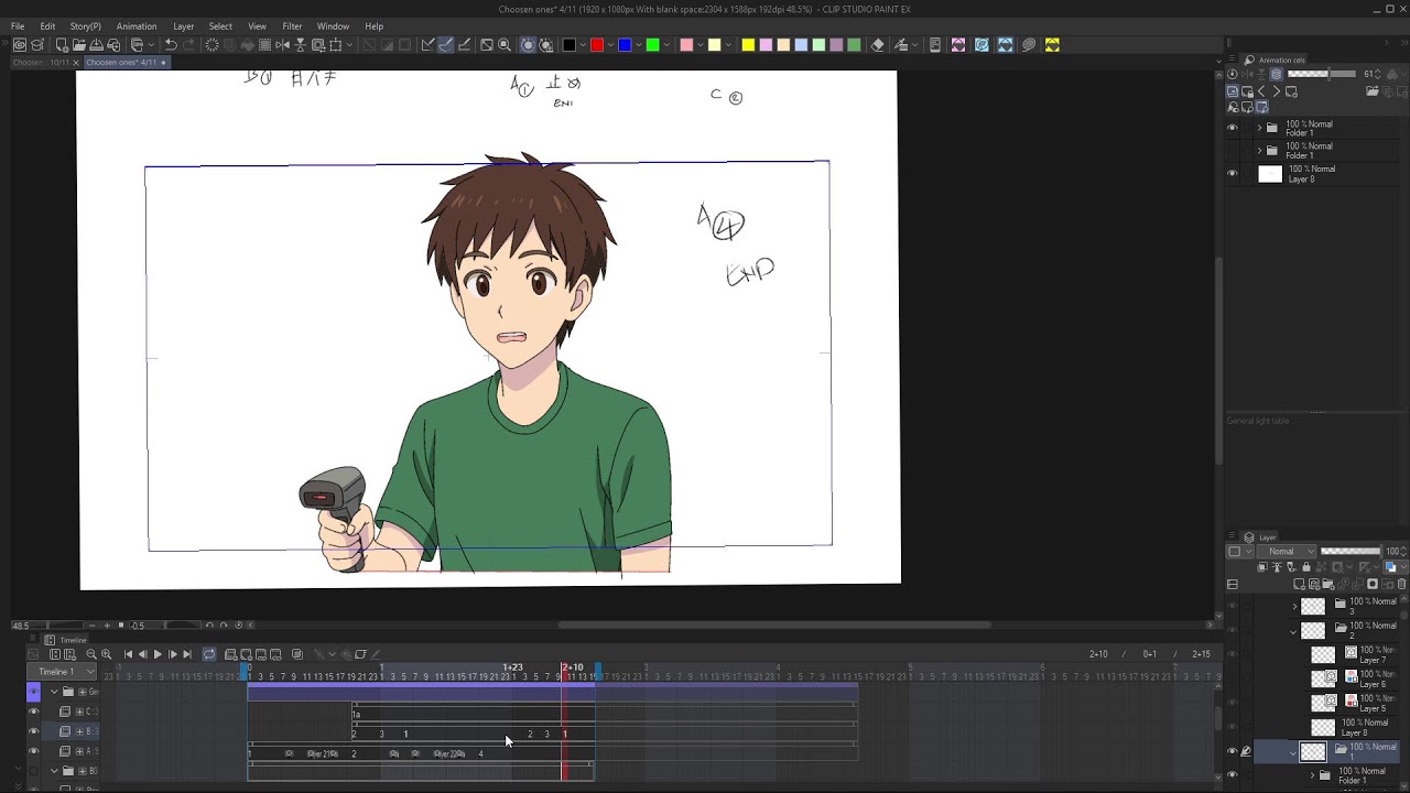 Pro Anime work stream