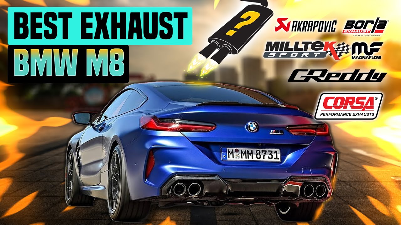 BMW M8 Exhaust Sound🔥AC Schnitzer,Akrapovic,CarBahn,Fi,GTHaus,Milltek,Stone,Valvetronic Design