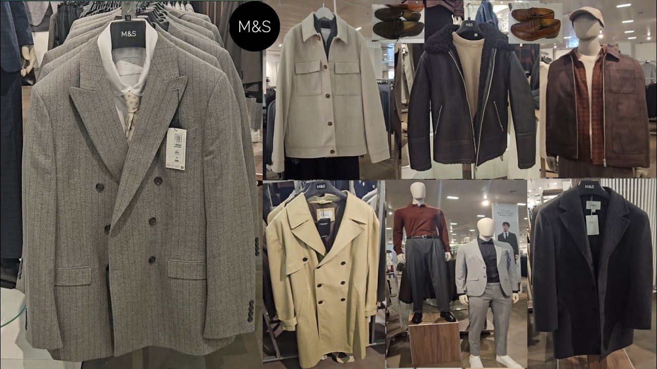 Men's New In | M&S - Men's Clothing Collection | 2025