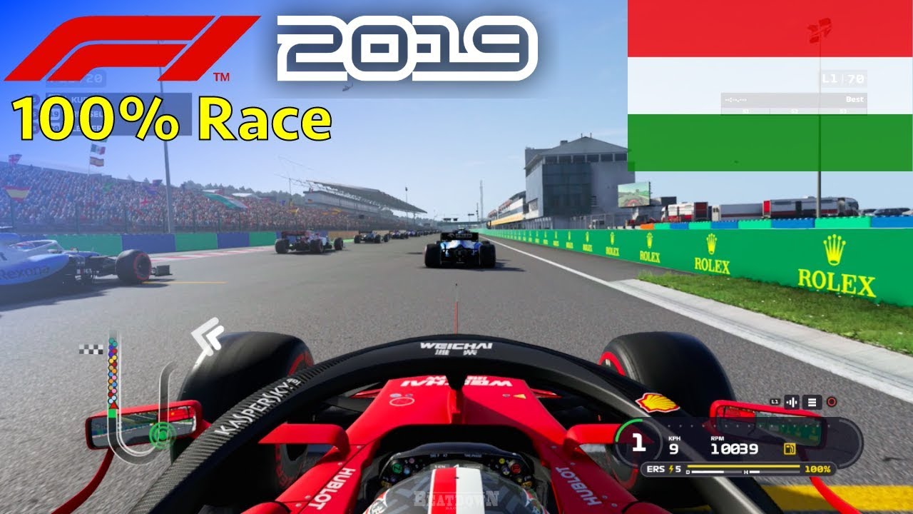F1 2019 - Let's Make Leclerc World Champion #12: 100% Race Hungary