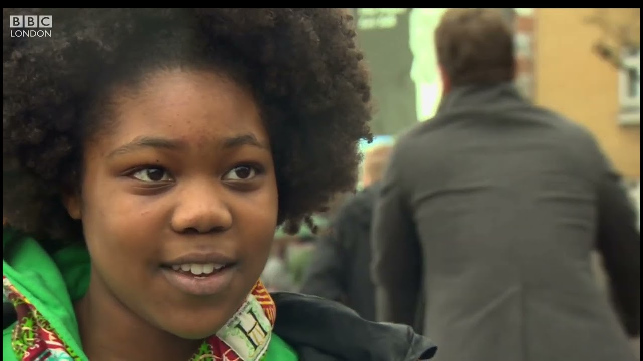 Natural Hair Billboard Campaign on BBC London TV