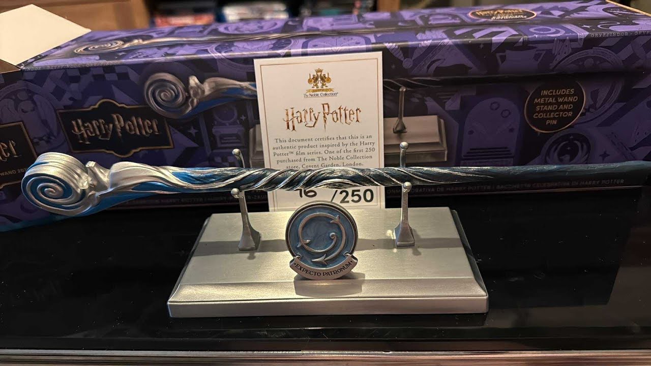 Unboxing The New Harry Potter Celebration Wand 2025 The Noble Collection
