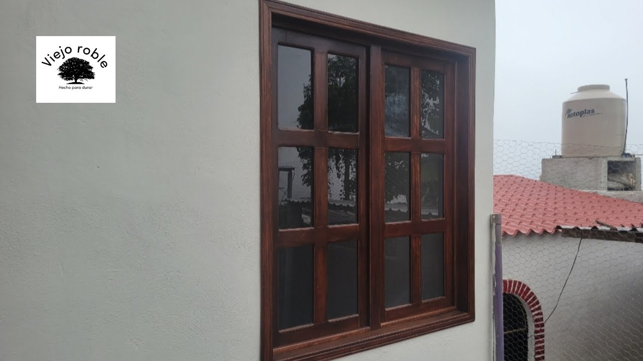Cómo hacer una ventana de madera