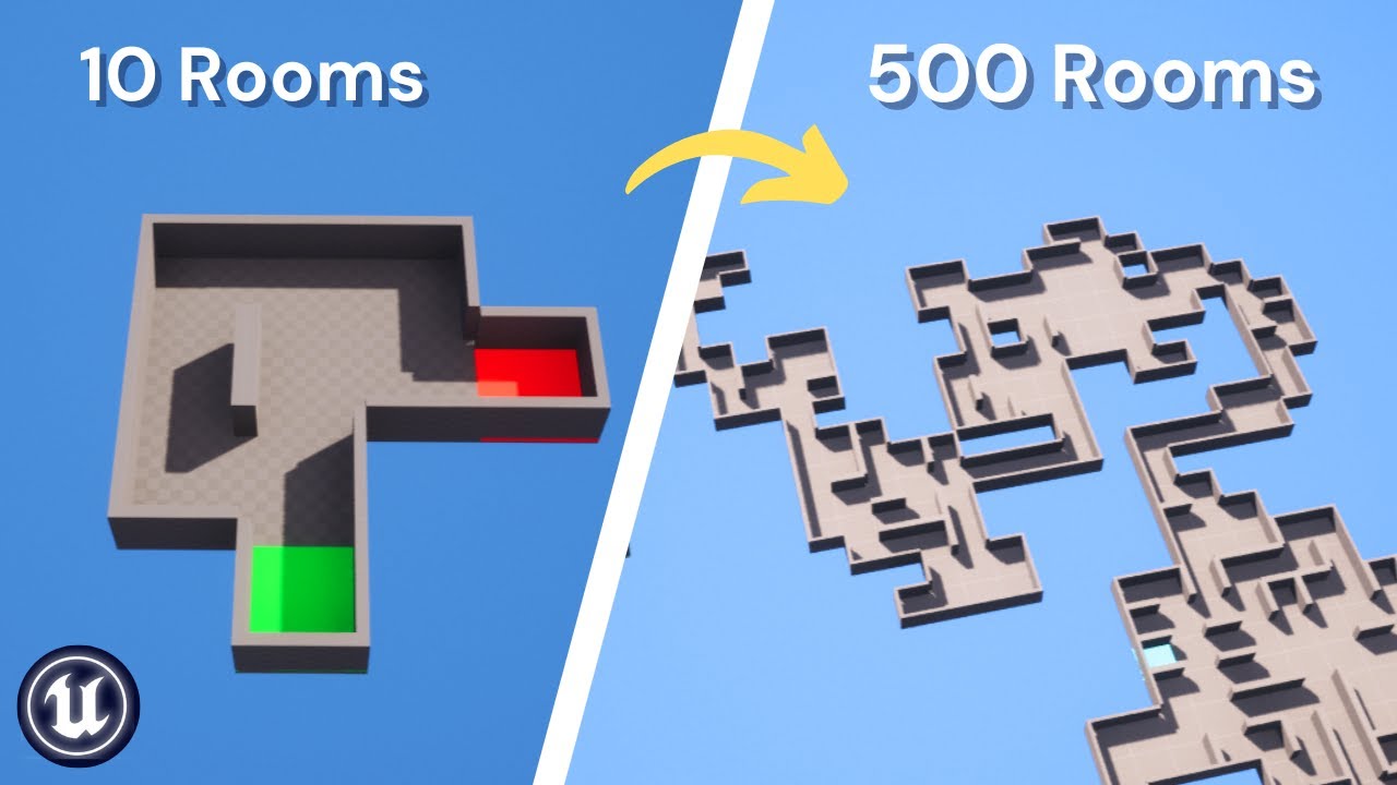 Simple Procedural Dungeon Generator in Unreal Engine 5