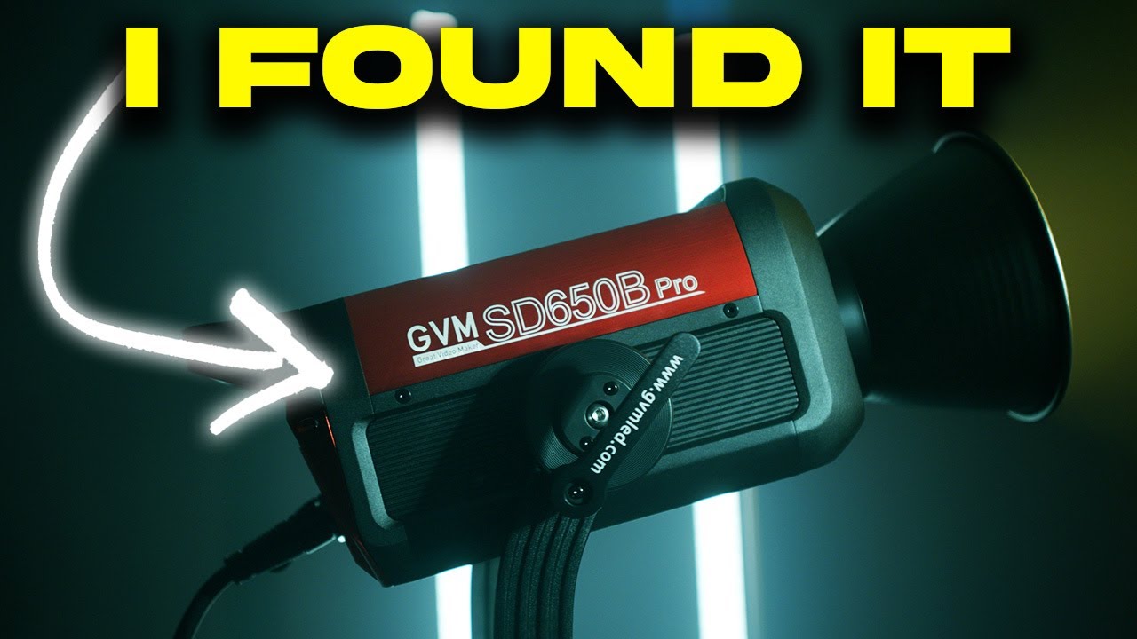The BEST Film Light You’ve NEVER HEARD OF - GVM 650B