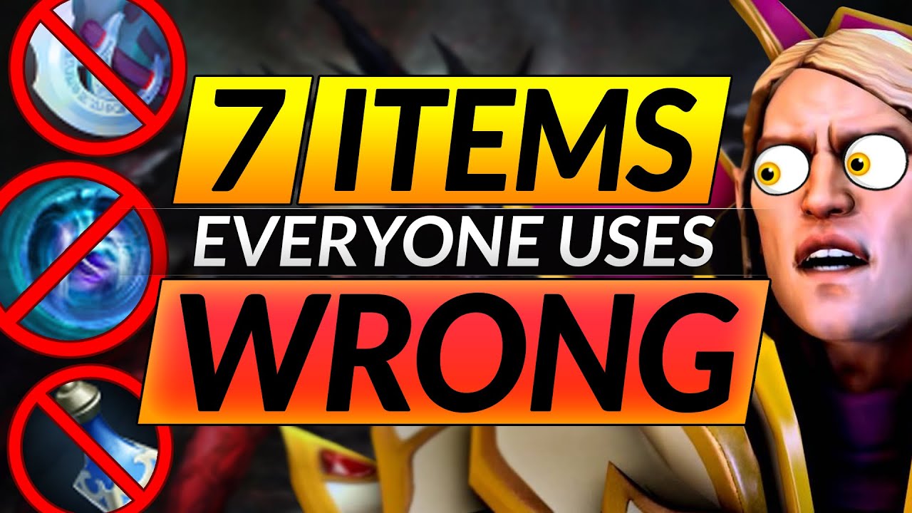 7 ITEMS Everyone Uses WRONG in Dota 2 - Mistakes You MUST STOP - Pro Tips and Tricks Guide