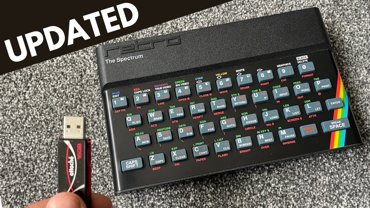 Обновите прошивку на RETRO GAMES THE SPECTRUM — быстро и просто!