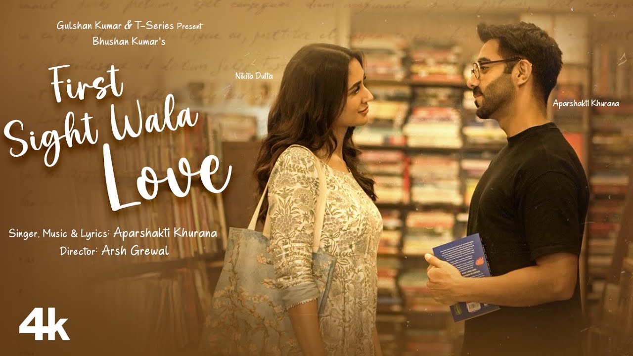 First Sight Wala Love (Music Video): Aparshakti Khurana Feat. Nikita Dutta | Bhushan Kumar