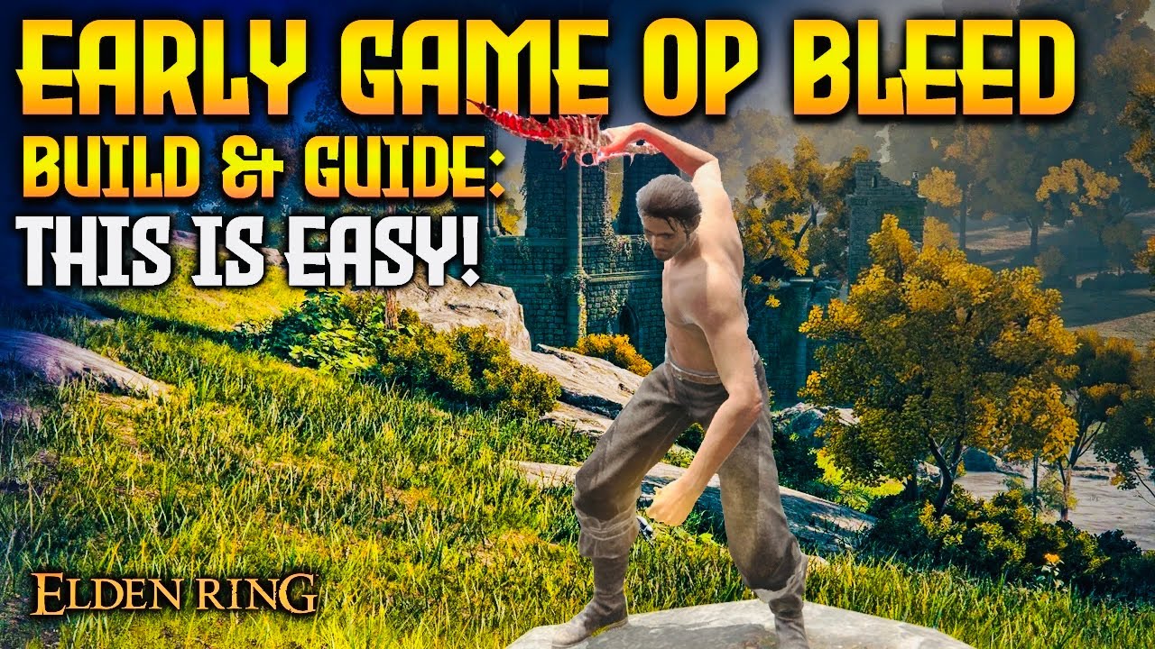 Unleash Chaos With an OP Early Game Reduvia Bleed Build! (Elden Ring 1.10)