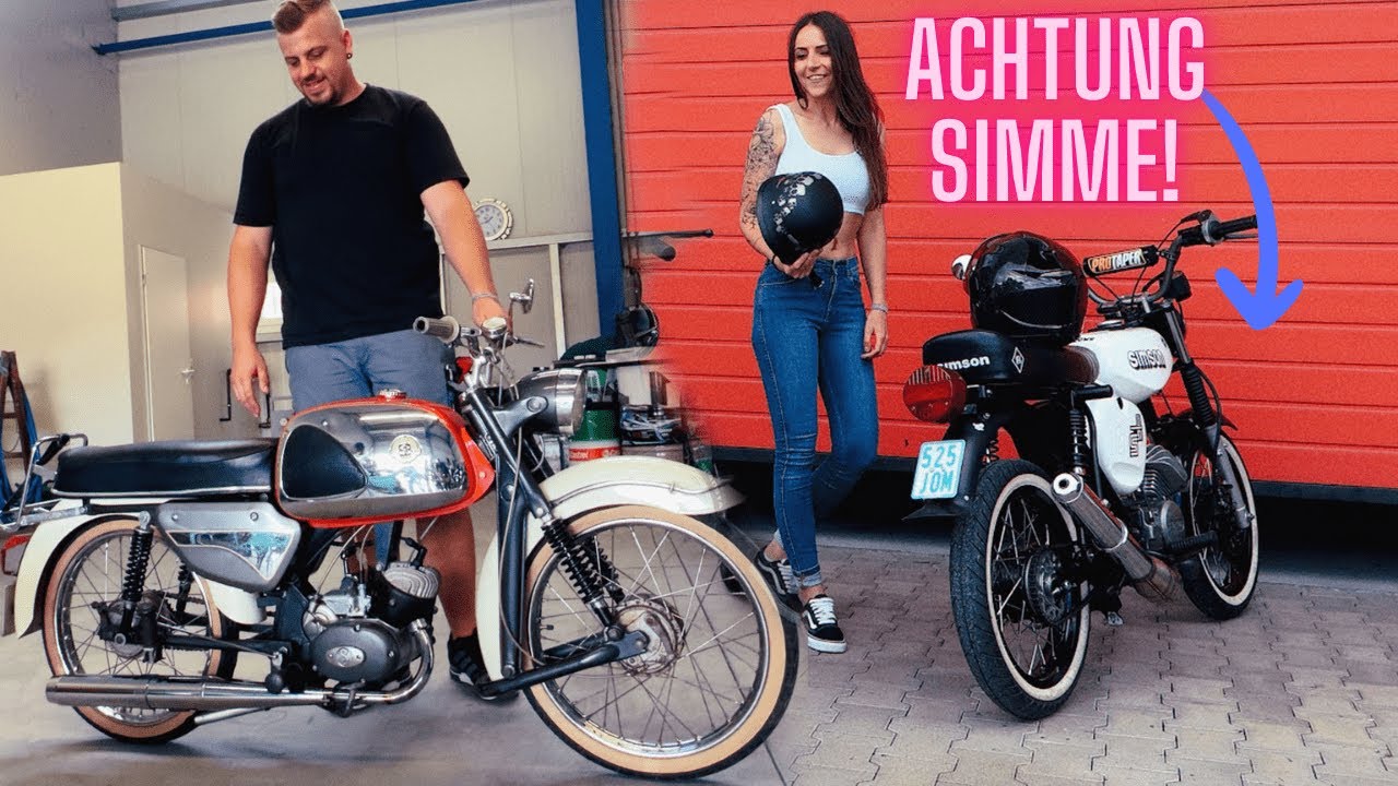 Luke hat alles! Simson S51, Hercules Prima 5, Piaggio SKR und Ape!