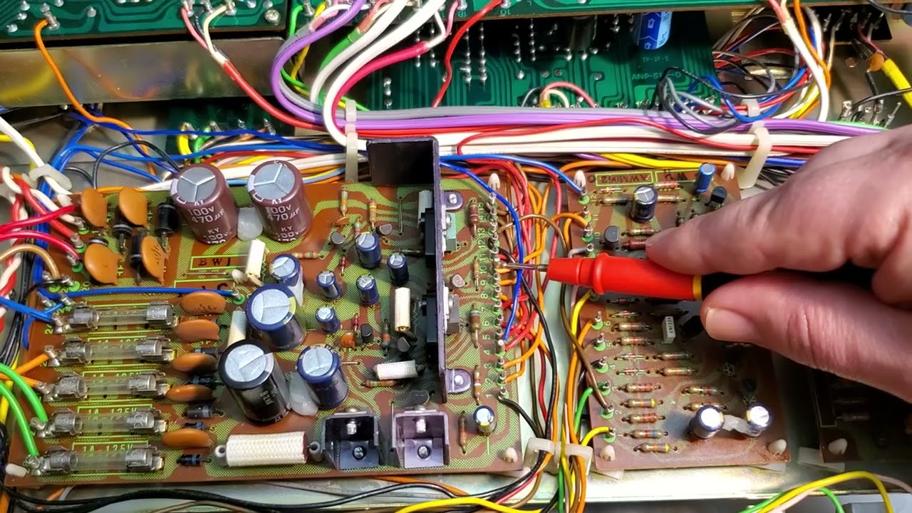 Pioneer SX-850 - Troubleshooting a warranty claim for no audio.