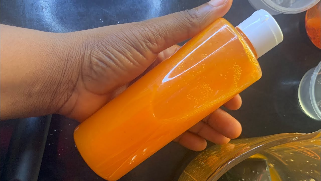 HOW TO MAKE BRIGHTEN SHOWER GEL