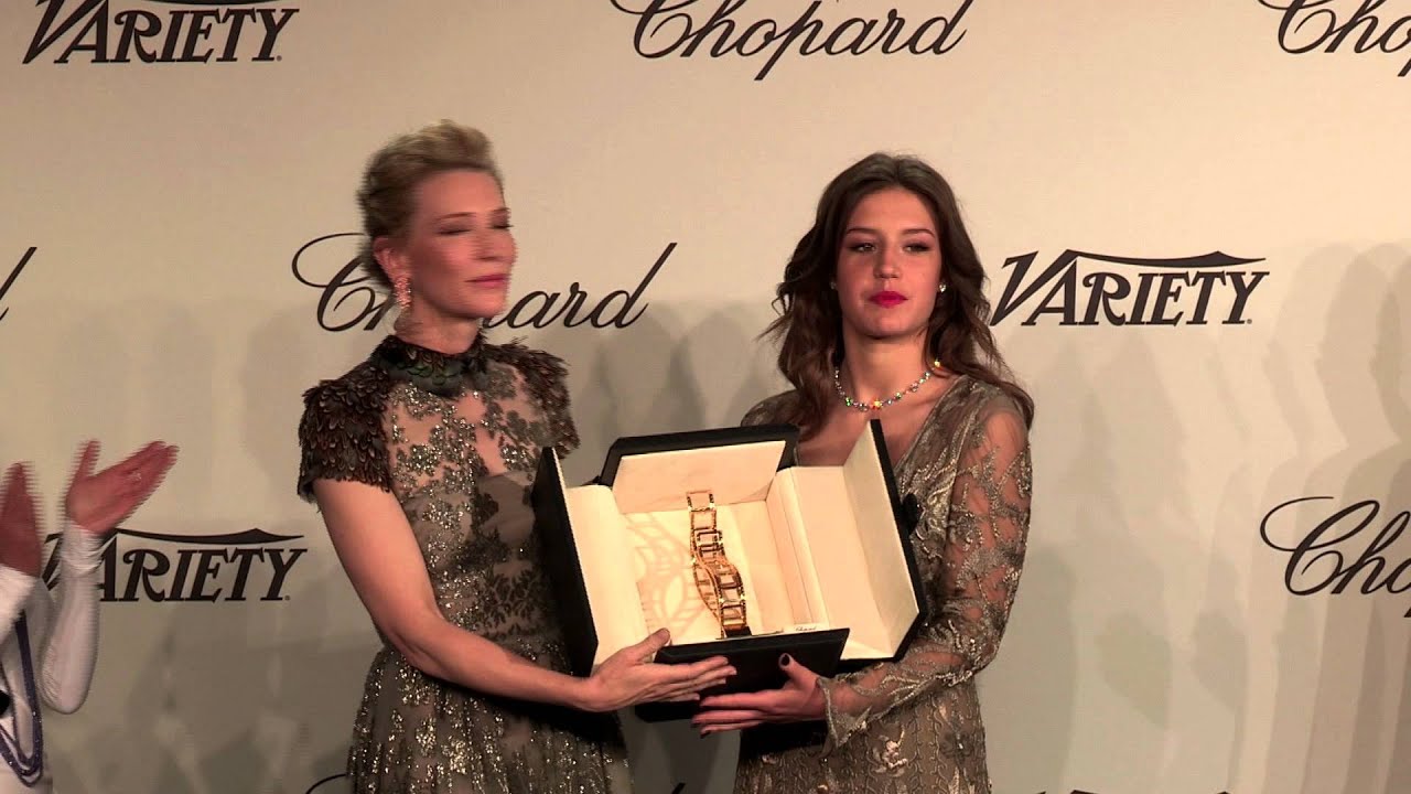 Chopard Trophee Logan Lerman and Adele Exarchopoulos