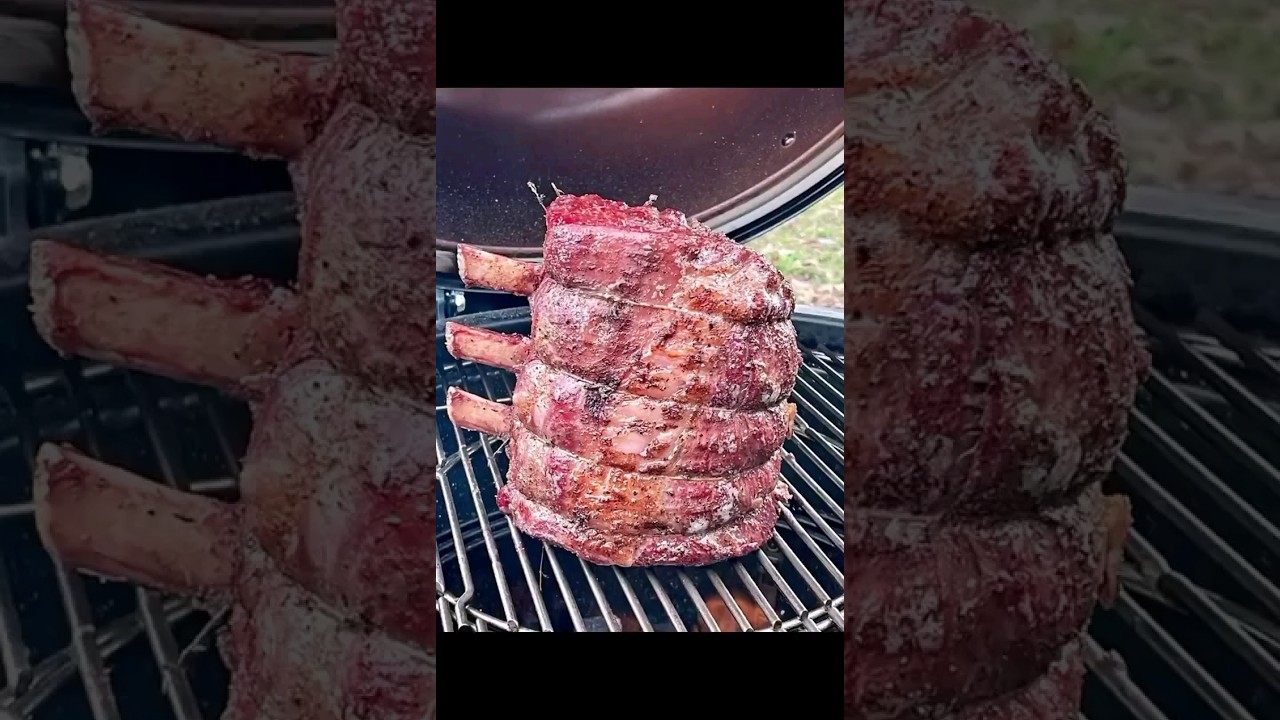 Garlic Herb Basted Prime Rib