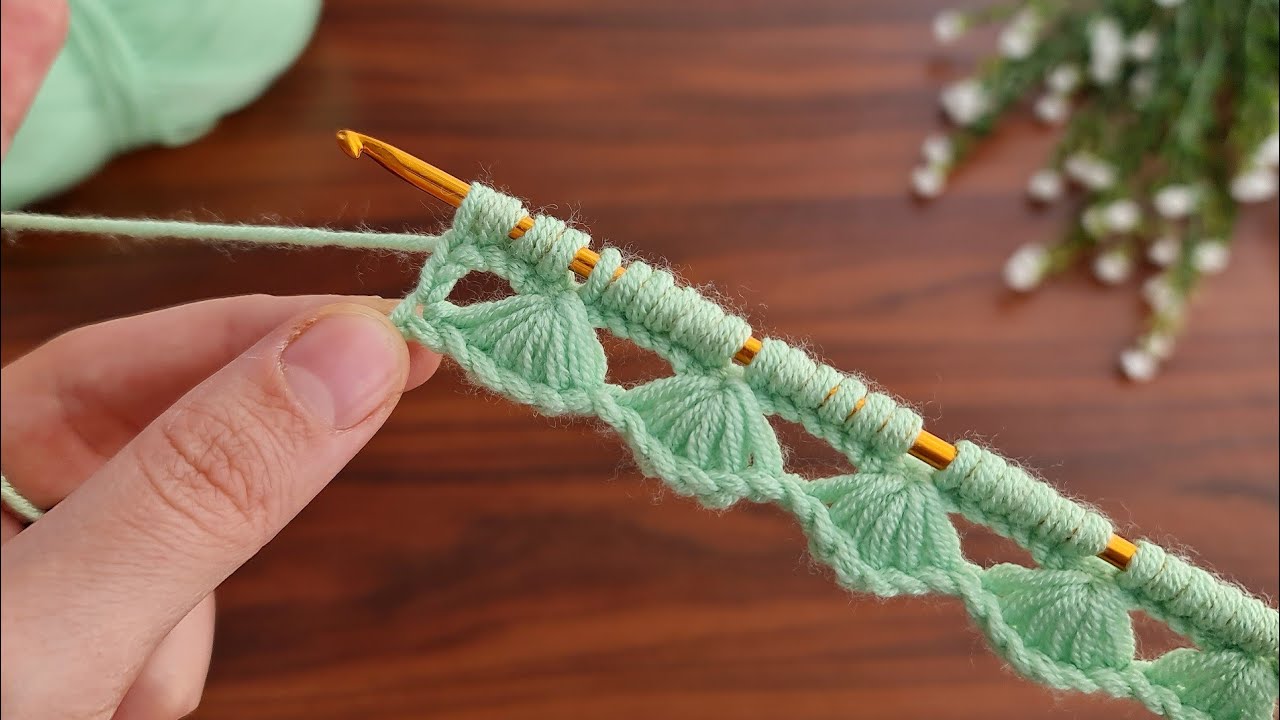 Wow!.. 😇 Super Easy Tunisian Knitting Pattern. Tunisian Baby Blanket.Tunus İşi Örgü Modeli.