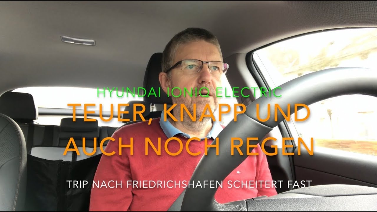 Spontantrip nach Friedrichshafen - reicht der Akku bei Regen?