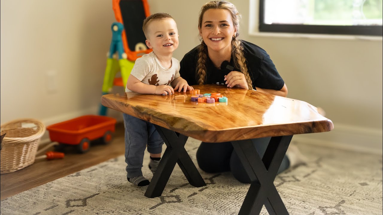 I Built A Very Special Table For My Son!