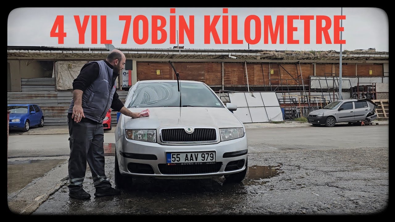 Kimsenin Sevmediği 3 Silindir TDI FABİA 4 YIL 70BİN KİLOMETRE 