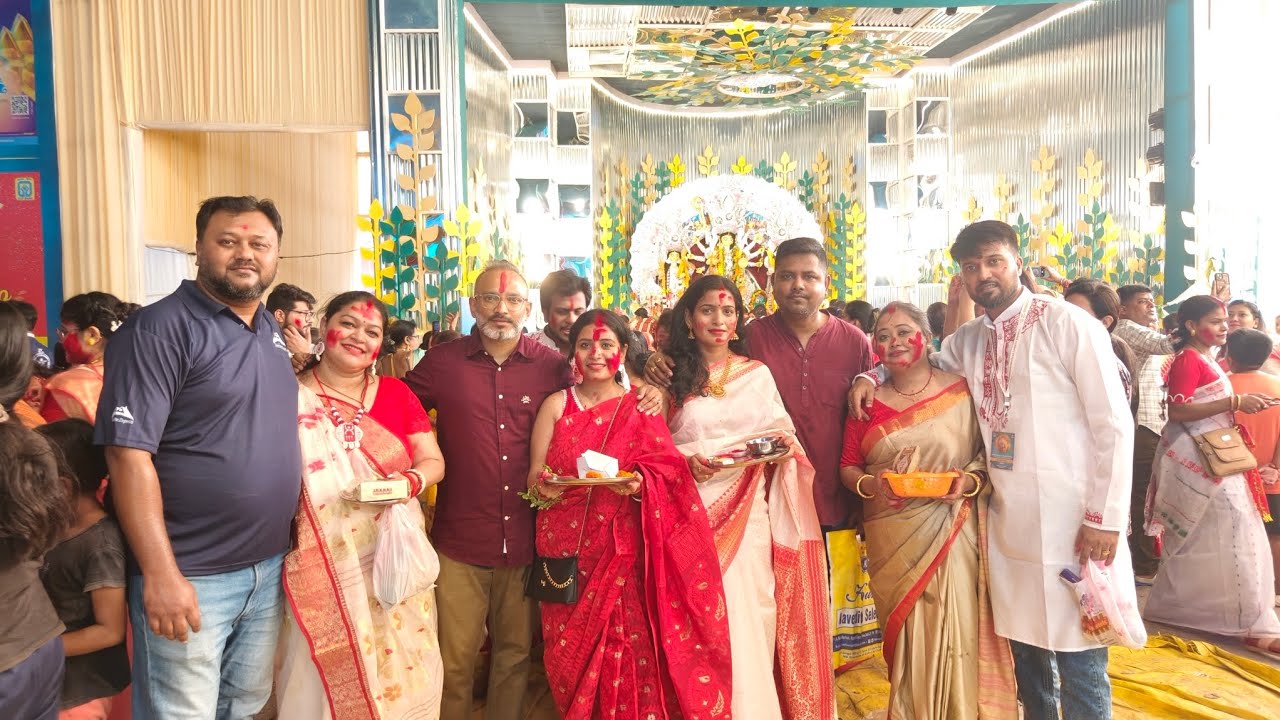 Durga Puja 2025 Part 2. L Block Mahavir Enclave Delhi