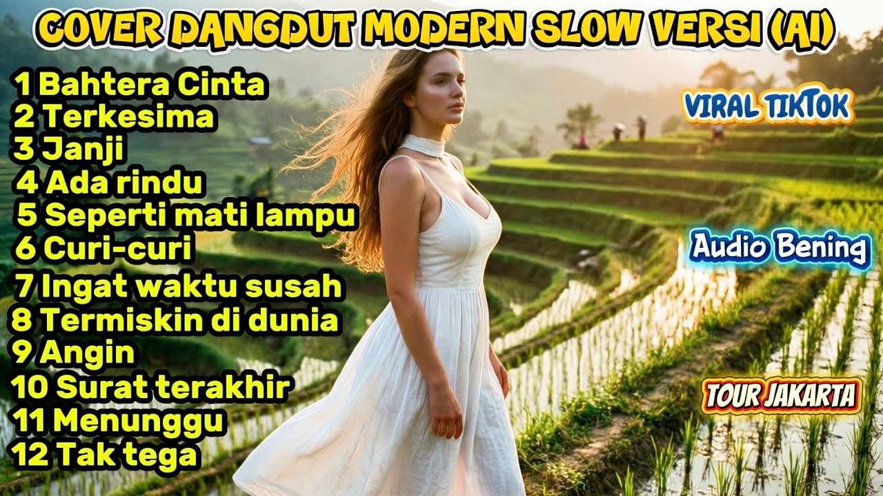 KUMPULAN COVER DANGDUT MELOW MODERN VERSI | AI | Viral tiktok | Koleksi Terlaris 