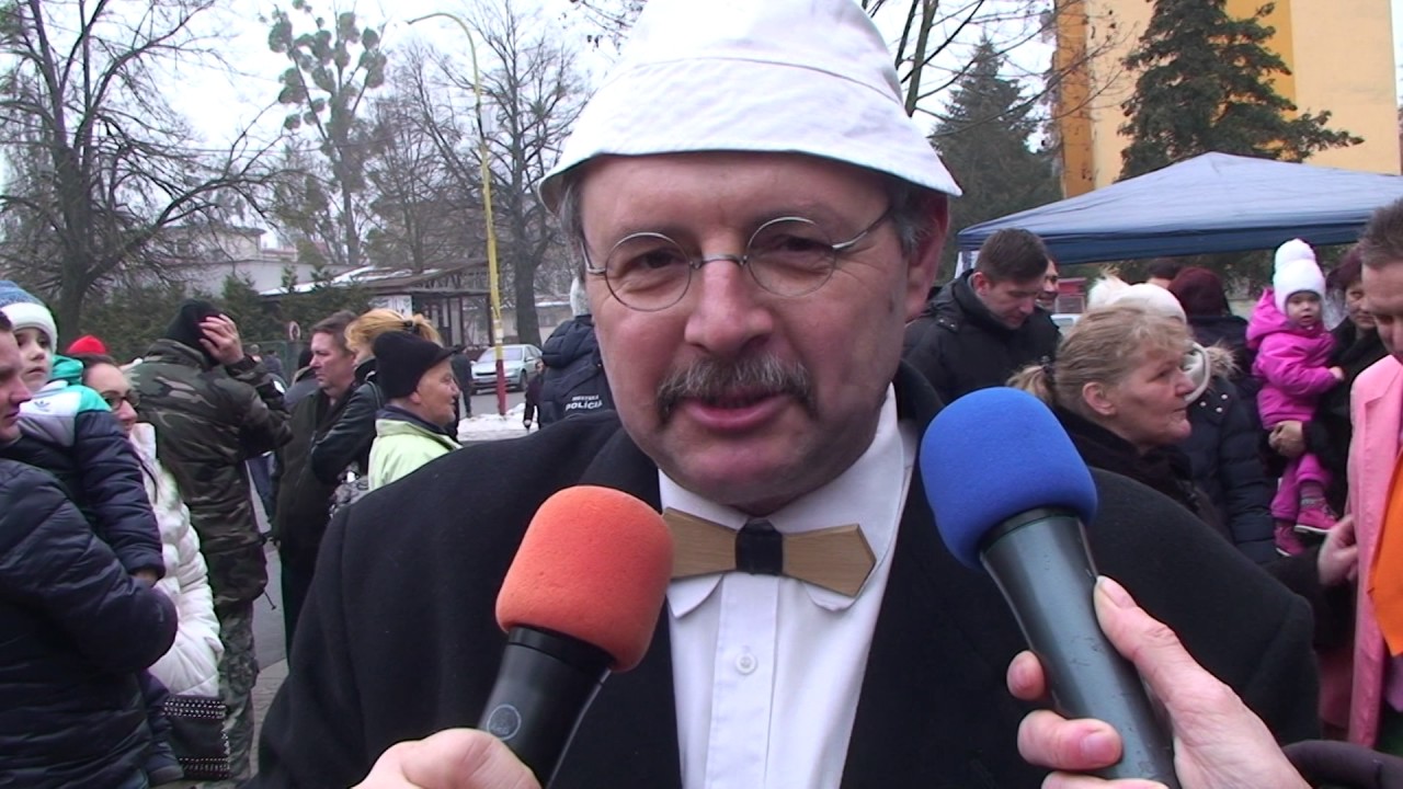 Drišľak na klobásovej súťaži v Čiernej nad Tisou