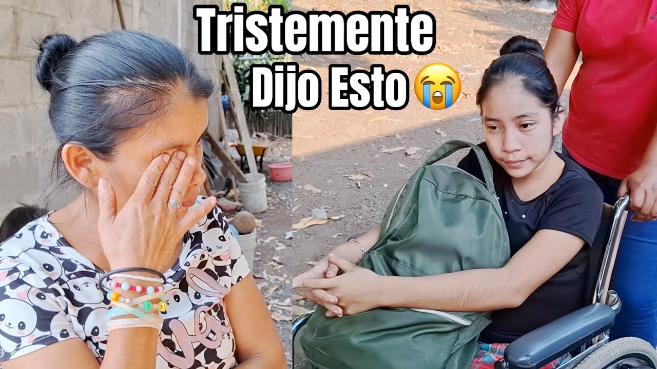LLORANDO enfrente de GLENDY su madre no se contuvo Xq no saben si ella regresará.
