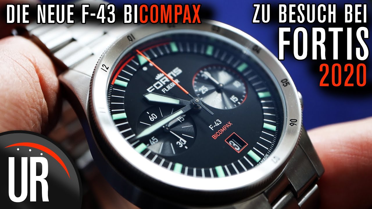 Zu Besuch bei FORTIS: Die NEUE F43 BICOMPAX | MANUFAKTUR-TOUR 2020