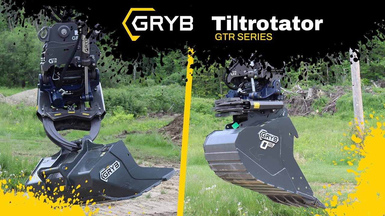 GRYB - GTR Tiltrotator & SANY SY135C Excavator!