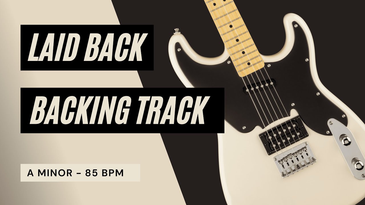 Laid Back Groove Backing Track in Am