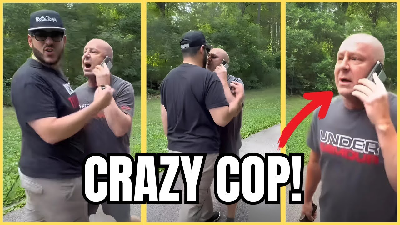 REACTION: Retired State Trooper & Lawyer REACT To CRAZY Cop That SPITS & PULLS Gun On Journalist