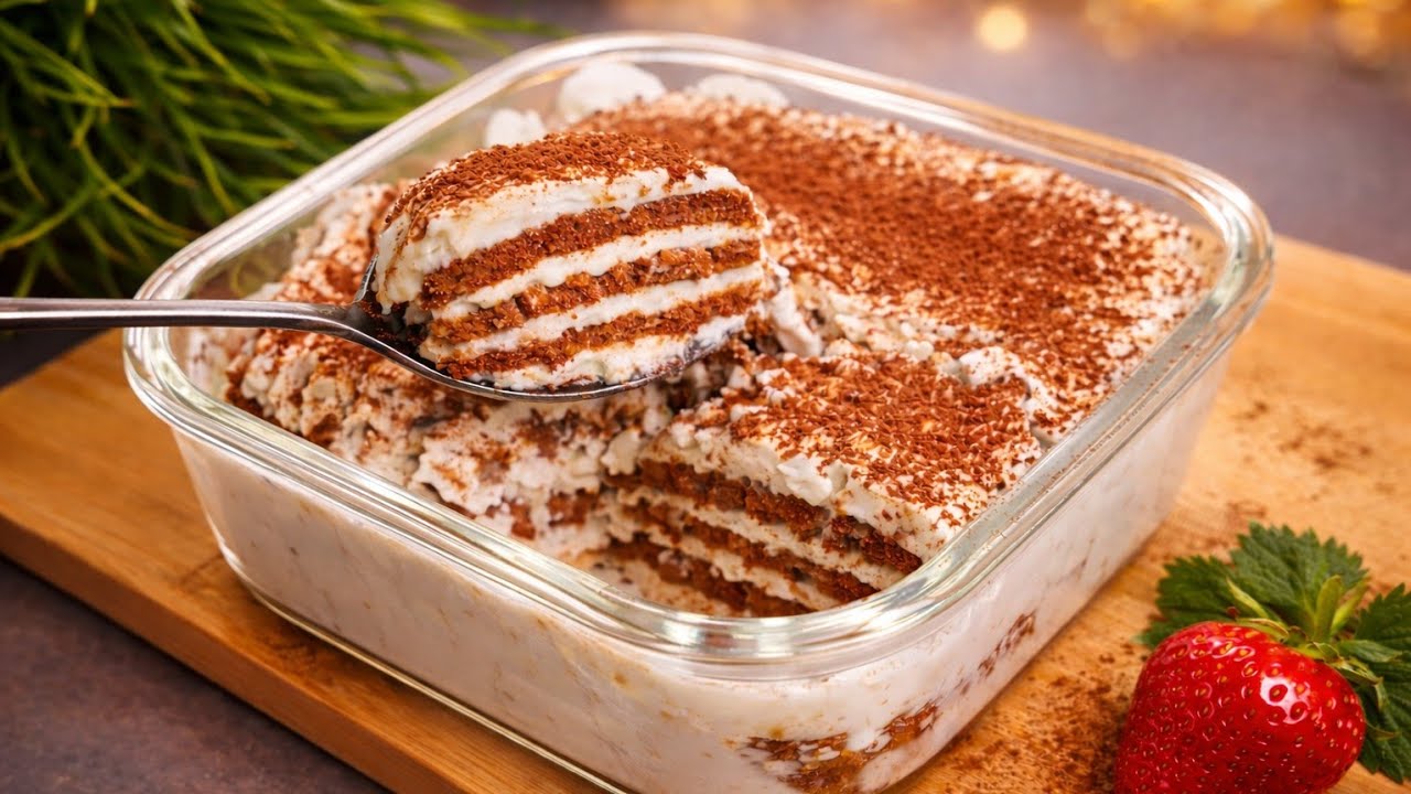 Dieses japanische Dessert geht gerade VIRAL – nur 3 Minuten! | Joghurt Käsekuchen ohne Backen