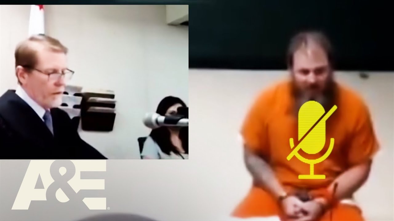 Judge MUTES Defendant Who Won&rsquo;t Stop Talking | Court Cam | A&E #Shorts