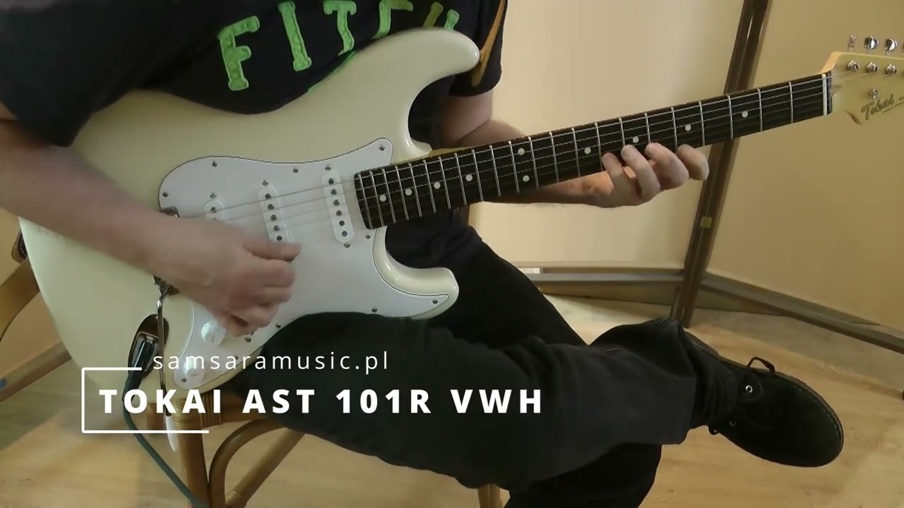 TOKAI AST 101R VWH Stratocaster Style samsaramusic.pl Wer. 2 a moll