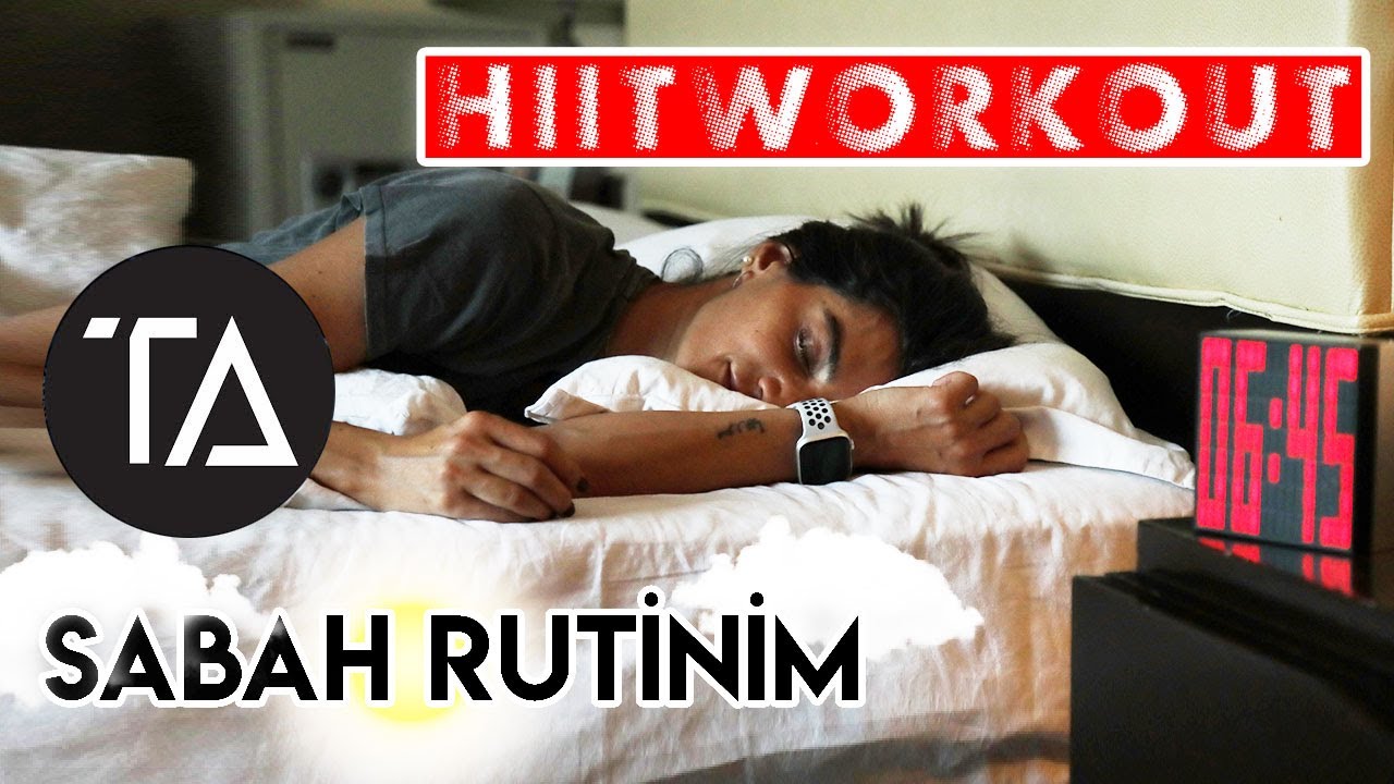 Sabah Rutinim | Yağ Yakan Hızlandırılmış Cardio (Hiit Workout) 💯💯